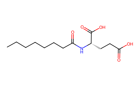 Capryloyl glutamic acid 31462-07-4